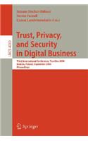 Trust and Privacy in Digital Business