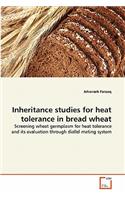 Inheritance studies for heat tolerance in bread wheat