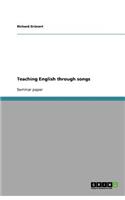 Teaching English through songs