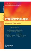 Programming Logics