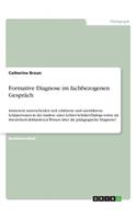 Formative Diagnose im fachbezogenen Gespräch