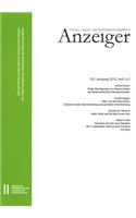 Geistes-, Sozial-Und Kulturwissenschaftlicher Anzeiger 150. Jahrgang, Heft 1+2 2015