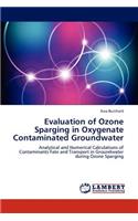 Evaluation of Ozone Sparging in Oxygenate Contaminated Groundwater