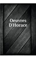 Oeuvres d'Horace