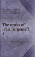 works of Ivan Turgenieff