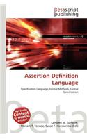 Assertion Definition Language: (English)
