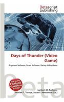 Days of Thunder (Video Game): (English)