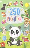 250 pegatinas