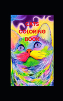 Cats Coloring Book