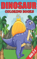 Dinosaur Coloring Books Kids 2-4