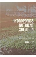 Hydroponics Nutrient Solution
