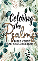 Coloring the Psalms BIBLE VERSE PSALMS COLORING BOOK