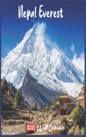 Nepal Everest 2021 Wall Calendar: Official Nepal Everest Calendar 2021, 18 Months