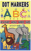 dot markers activity book abc alphabet123 shapes & animals