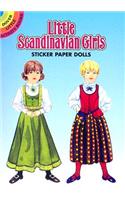 Little Scandinavian Girls Sticker Paper Dolls