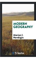 Modern Geography