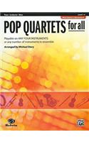 Pop Quartets for All: Playable on Any Four Instruments or Any Number of Instruments in Ensemble