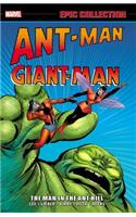 Ant-Man/Giant-Man Epic Collection: The Man in the Ant Hill