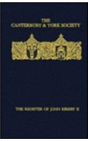 The Register of John Kirkby, Bishop of Carlisle, 1332-1352, II
