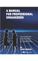 A Manual For Professional Organizers