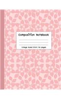 Composition Notebook College Ruled: Blank Lined, College ruled, Journal Notebook, for Girls or Boys, 8.5 x 11 lined 110 pages, for kids school students and teachers