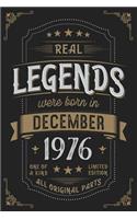 Real Legends were born n Dezember 1976