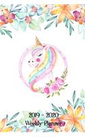 2019-2020 Weekly Planner