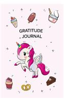 Gratitude Journal: The 90 days happiness planner (Unicorn theme for girls)