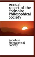 Annual Report of the Yorkshire Philosophical Society