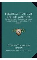 Personal Traits Of British Authors