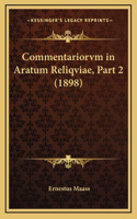 Commentariorvm in Aratum Reliqviae, Part 2 (1898)