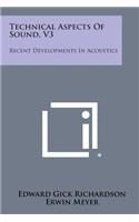 Technical Aspects of Sound, V3