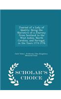 Journal of a Lady of Quality