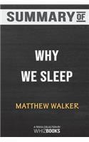 Summary of Why We Sleep