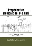 Propedeutica musicale dai 6-8 anni