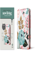 NLT Compact Zipper Bible, Filament-Enabled Edition: Floral