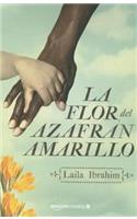 La flor del azafrán amarillo