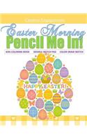 Easter Morning Kids Coloring Book Doodle Sketch Pad Color Draw Sketch