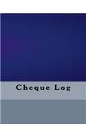 Cheque Log