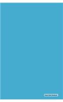 Classic Mole Notebook - Sky Blue Cover