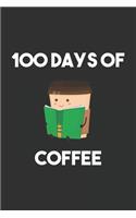 Coffee Teacher Shirt 100 Coffee Cups 100th Day School