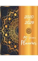 10 Years Planner 2020-2029