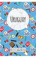 Uruguay Reisetagebuch: A5 Reise Journal I Notizbuch I Urlaubs Planer I Road trip Planer I Travel notebook I 6X9 Pocket journal I Geschenk für Backpacker