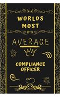 Worlds Most Average Compliance Officer