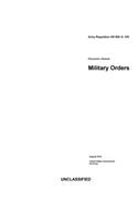 Army Regulation AR 600-8-105 Personnel General