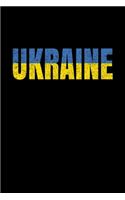 Ukraine: Ukraine Blank Lined Travel Journal. Pretty Lined Notebook & Diary For Writing And Note Taking For Travelers.(120 Blank Lined Pages - 6x9 Inches)