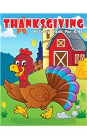 Thanksgiving Activity Book For Kids