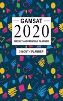 GAMSAT 2020 Weekly and Monthly Planner
