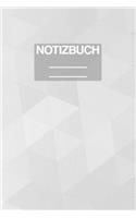 Notizbuch A5 Muster Silber Weiss Abstrakt Abstract