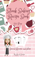 Blank Baking Recipe Book